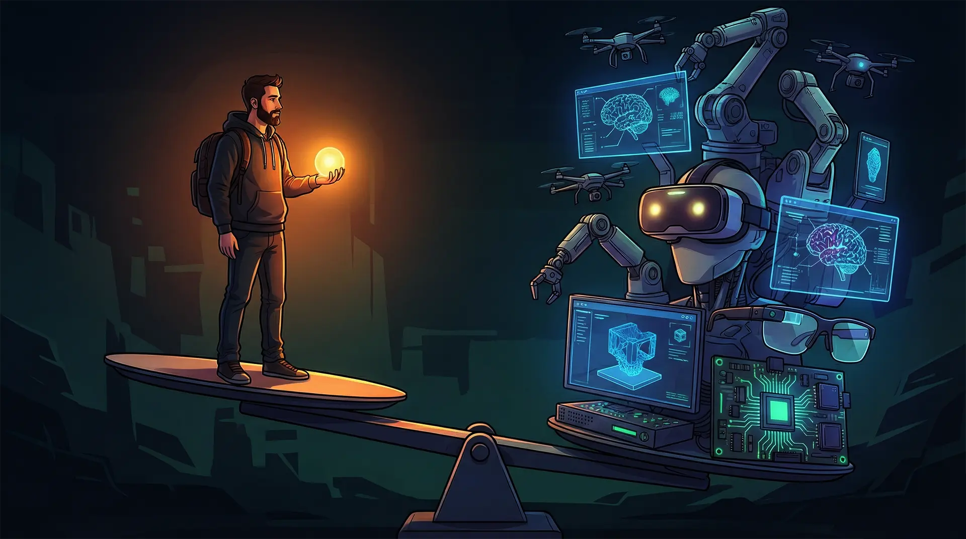 Quando ti trattano come un team di 10 sviluppatori, ma sei solo